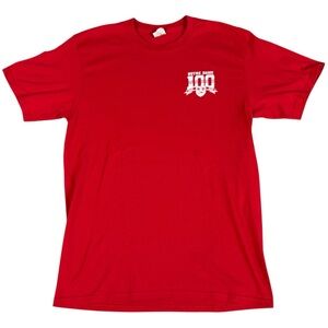 Anthol Murray College of Notre Dame Hounds 100th Anniversary Red T-Shirt Medium